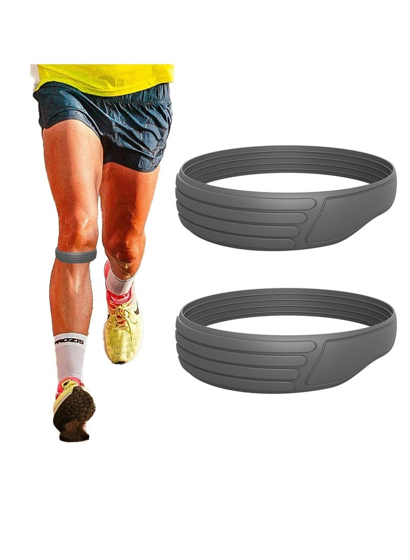 Generic 2 Pack Knee Strap Patella Tendon Support, Knee Tendonitis Strap, Silicone Patella Knee Strap, Patella Tendon Strap for Jumper Running, Basketball, Soccer, Tennis, Squats Men Women - Image 1