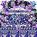 Mpanwen Video Game Birthday Decorations 178Pcs Game Gaming Birthday Party Decor Supplies Backdrop Sticker Balloons Cake Toppers Tablecloth Centerpieces Hanging Swirls Wall Signs - Image 2