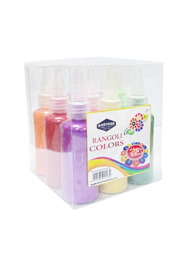 Madhoor Rangoli Colors Assorted Multicolour 1kg - Image 1