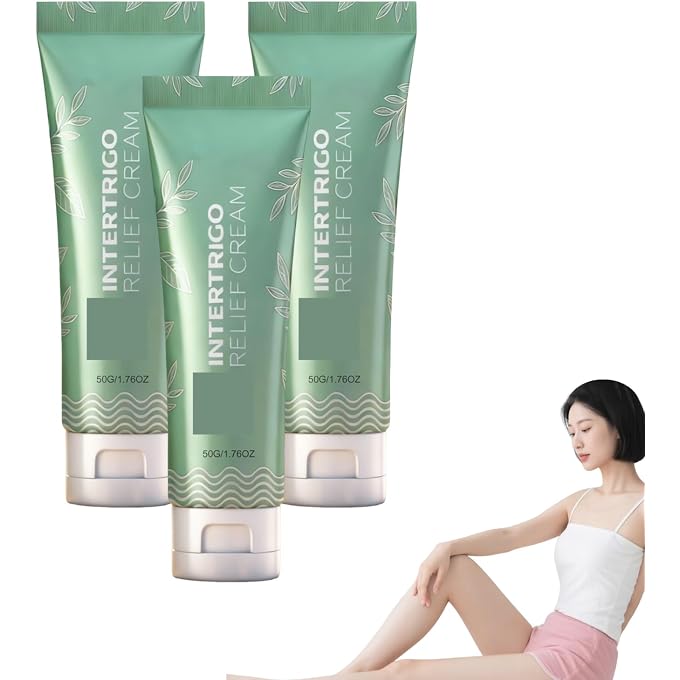 STRBOXONG Skin Fold Comfort Cream for Skin Folds  Cutis Ridge Care Cream  Anti-Friction Gel for Derma Tucks, Soothe Irritated Hide, Professional Chafing Support with Zinc Oxide, Lightweight (3 boxes) - Image 1