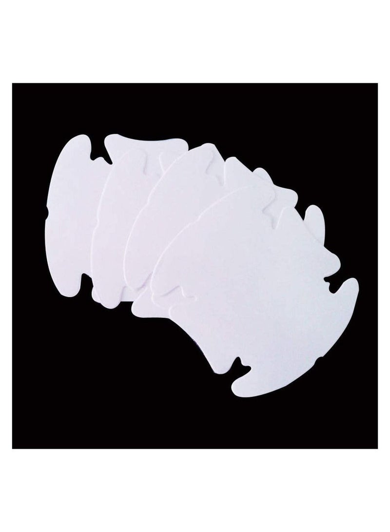 Generic Sticker 8 Pieces A set of anti-scratch car door handle protectors made of a transparent sticker to protect the car paint, consisting of 8 pieces Made in Up to Date Egypt - Image 1