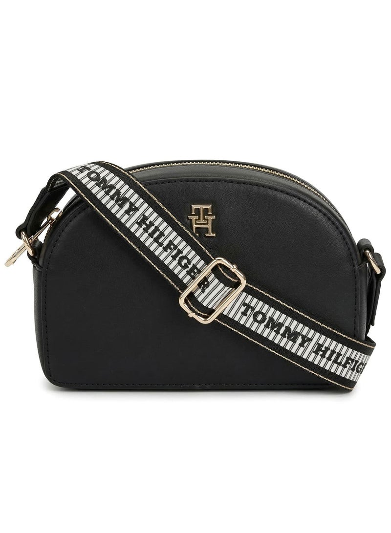 Tommy Icons Tommy Hilfiger Black Women Cross Body Bag Aw0Aw16679 - Image 1