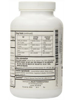 MAJOR Senna 8.6 Mg Natural Vegetable Laxativ 1000 Tablets Generic for Senekot by MAJOR PHARMACEUTICALS (Original Version)  - Image 2