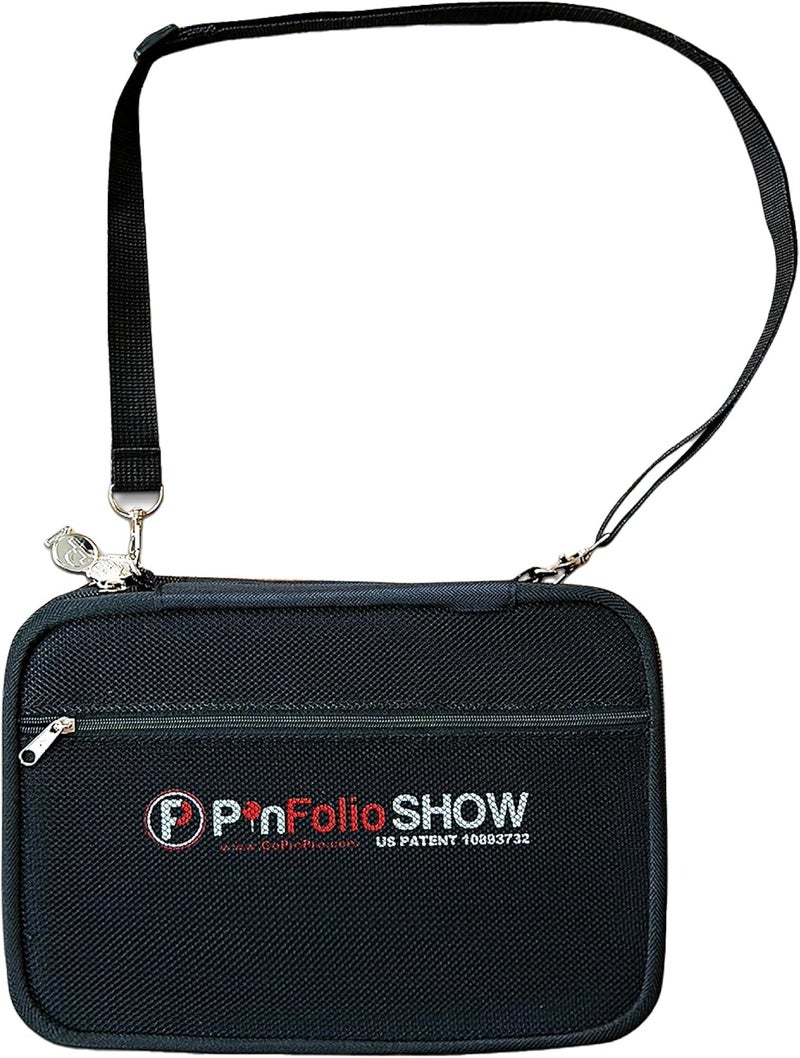 PinFolio Store Show Pin Display Bag, Lightweight Pin Book Designed for Storage & Easy Trading Up to 150 1-Inch Enamel Pins - Image 2
