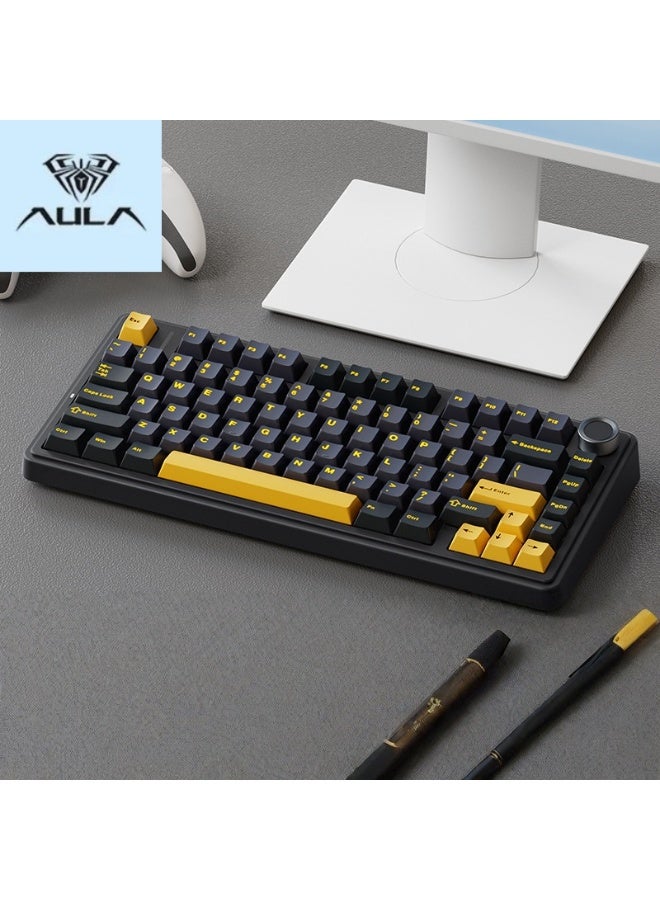 أولا كل قوي F75 ماكس الثالث الاختبار المزيف لوحة المفاتيح الميكانيكية التحكم اللاسلكي - Image 1