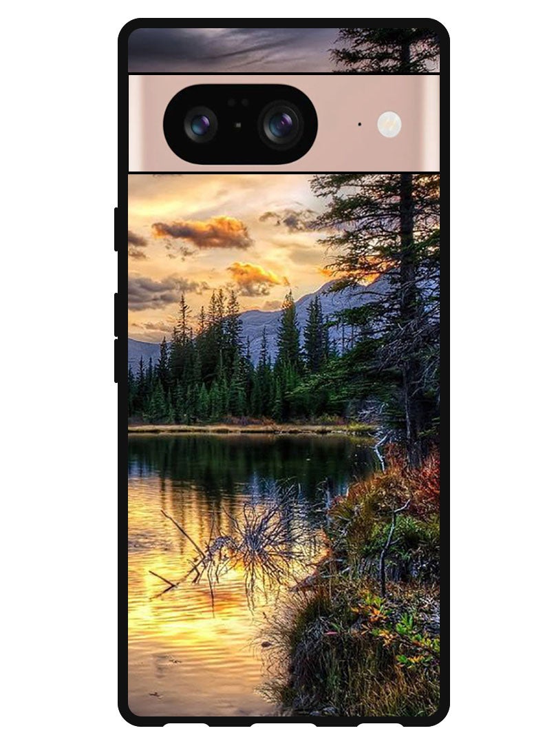 Theodor Protective Case Anti Scratch Shock Proof Bumper Cover For Google Pixel 8 Nature - Image 1