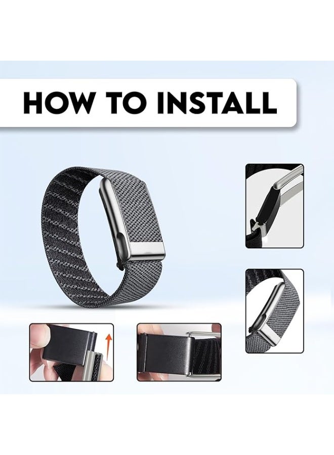 TEMPO Ultra-Soft Nylon Sport Replacement Band for WHOOP 5.0 One & Peak Wearable Health, Fitness & Activity Tracker | Breathable, Durable & Secure Fit Strap and Adjustable Wristband Replacement Strap with U Shaped Connector Easy to Use and Perfect for Every Occasion | NOT for Gen 4 - Image 3