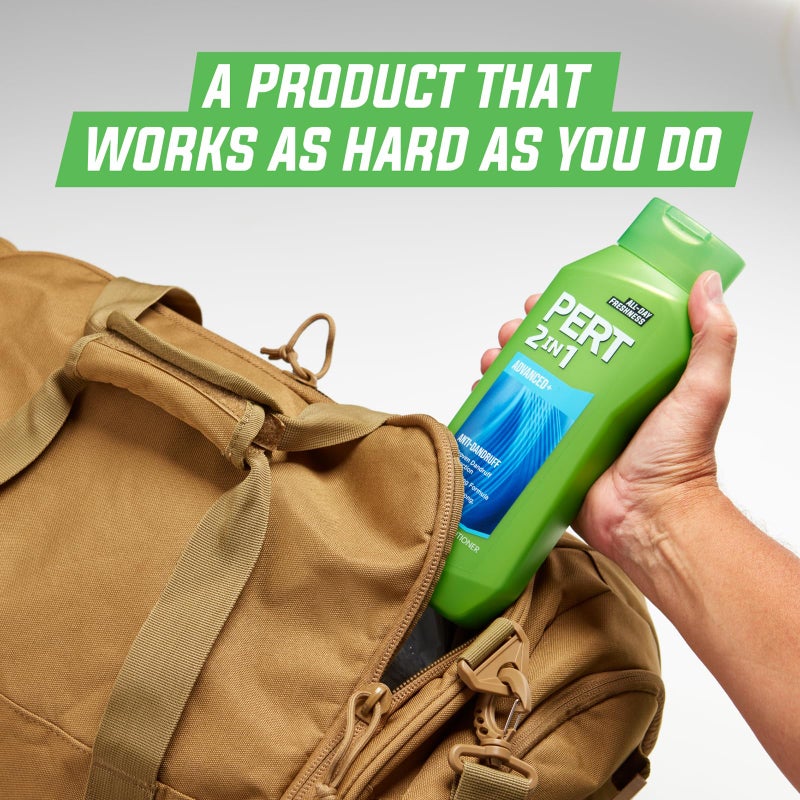 Pert Plus 2 in 1 Shampoo + Conditioner Dandruff Control 25.40 oz (Pack of 4) - Image 3