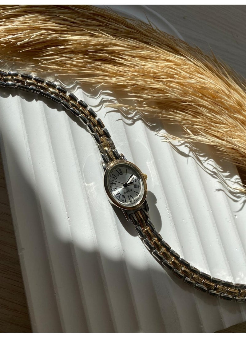QUARTZ Bs Still Vintage Women's Wristwatch Retro Minimal Bead Model 1 Piece  - Image 2