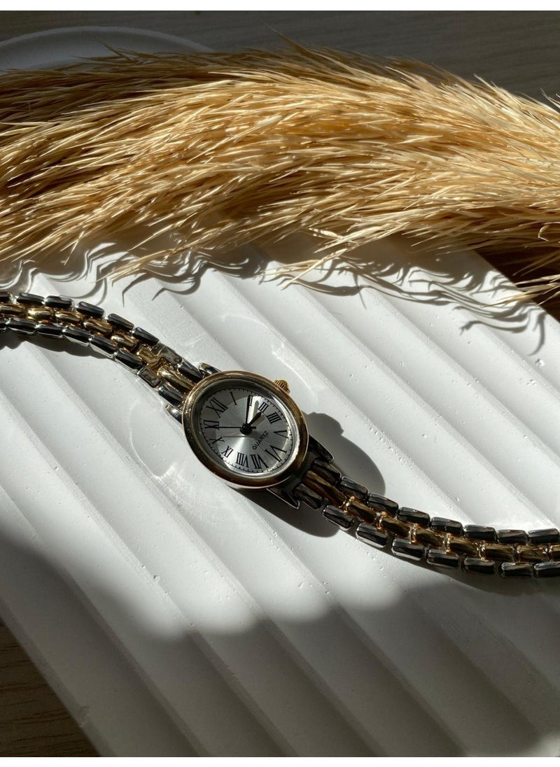 QUARTZ Bs Still Vintage Women's Wristwatch Retro Minimal Bead Model 1 Piece  - Image 3