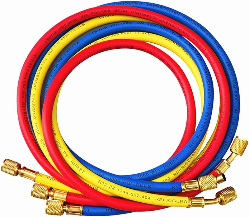 ANTFEES 72" Refrigerant Charging Hose Set - Image 1