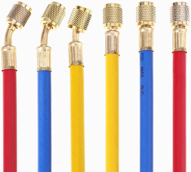 ANTFEES 72" Refrigerant Charging Hose Set - Image 4