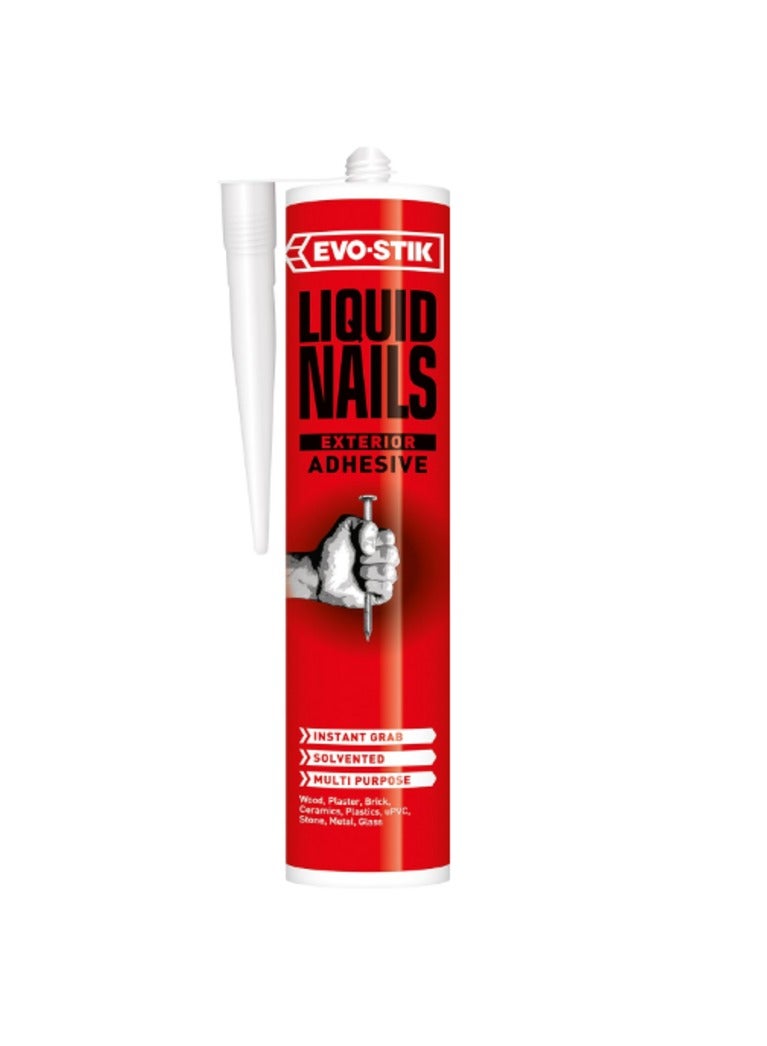 EVO-STIK Liquid Nail Interior And Exterior Solvent Adhesive (Pack of 12) - Image 1