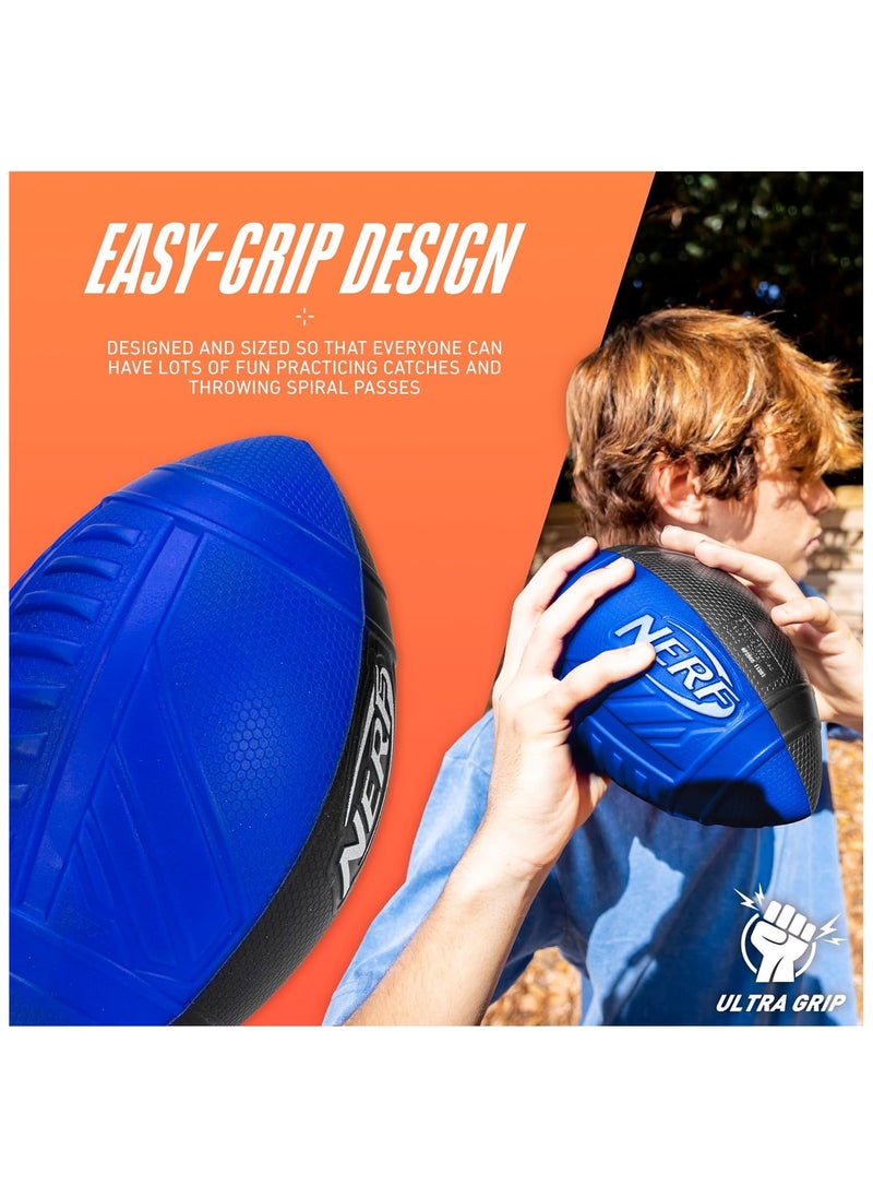 HASBRO - GAMING - NERF Pro Grip Football - Classic Foam Ball - Easy to Catch & Throw - Balls for Kids, Kids Sports Toys - Image 1