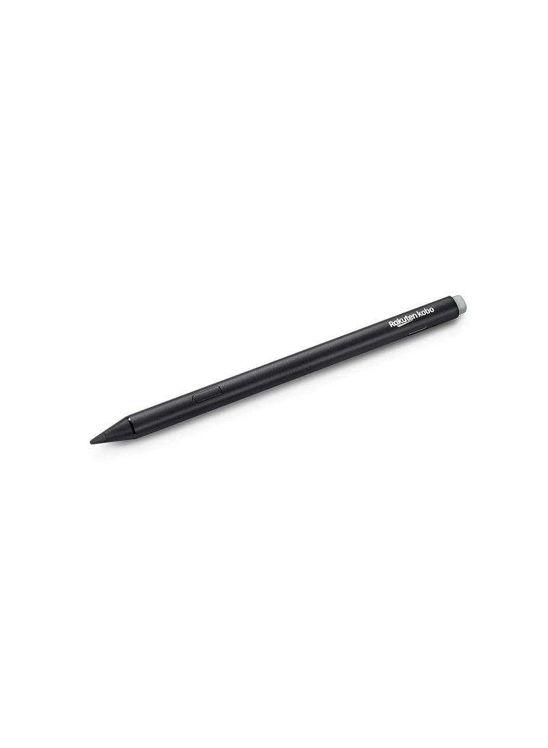 كوبو قلم Kobo Stylus 2 | للتمييز وكتابة الملاحظات وإضافة التحديدات | قابل لإعادة الشحن عبر USB-C | متوافق مع قارئ الكتب الإلكترونية Libra Colour مقاس 7 بوصات | أسود - Image 1