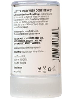 Crystal CRYSTAL, Mineral Deodorant Stick, Unscented, 1.5 oz (40 g)  - Image 2