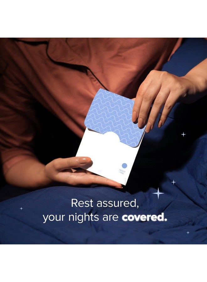 Nua Nua Ultra-Safe Night Pads 400 mm XXXL | 60% Larger Absorbent Core | 60% Wider Back with Hydrophobic Leak Guards | Breathable and Super Soft Top Sheet | Safe on Skin | Convenient and Hygienic Disposal - Image 5