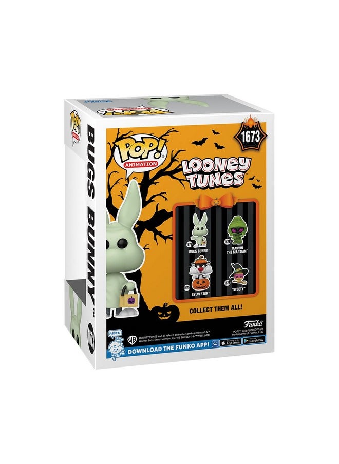 Funko Funko POP! Animation: Bugs Bunny - (Ghost) - Looney Tunes - Collectable Vinyl Figure - Gift Idea - Official Merchandise - for Kids & Adults - Horror Fans - Model Figure for Collectors  - Image 3