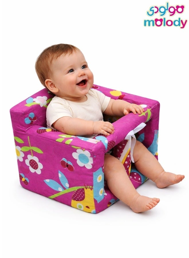 molody Baby Sitting Training Chair with Supportive and Comfortable Design – Safe Seat to Help Your Baby Gain Confidence in First Sitting Attempts - Image 1