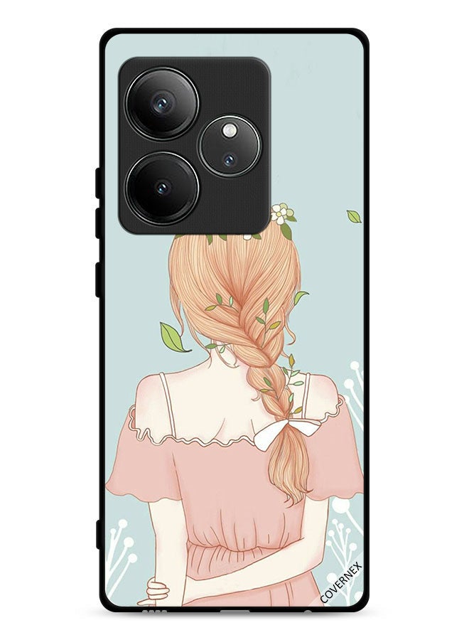 Covernex Realme GT 6 5G Protective Case Cover Standing Girl Looking Cute - Image 1