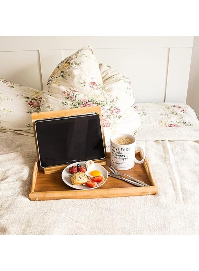 NZONE STORE Tray bedside table with folding legs - Image 2