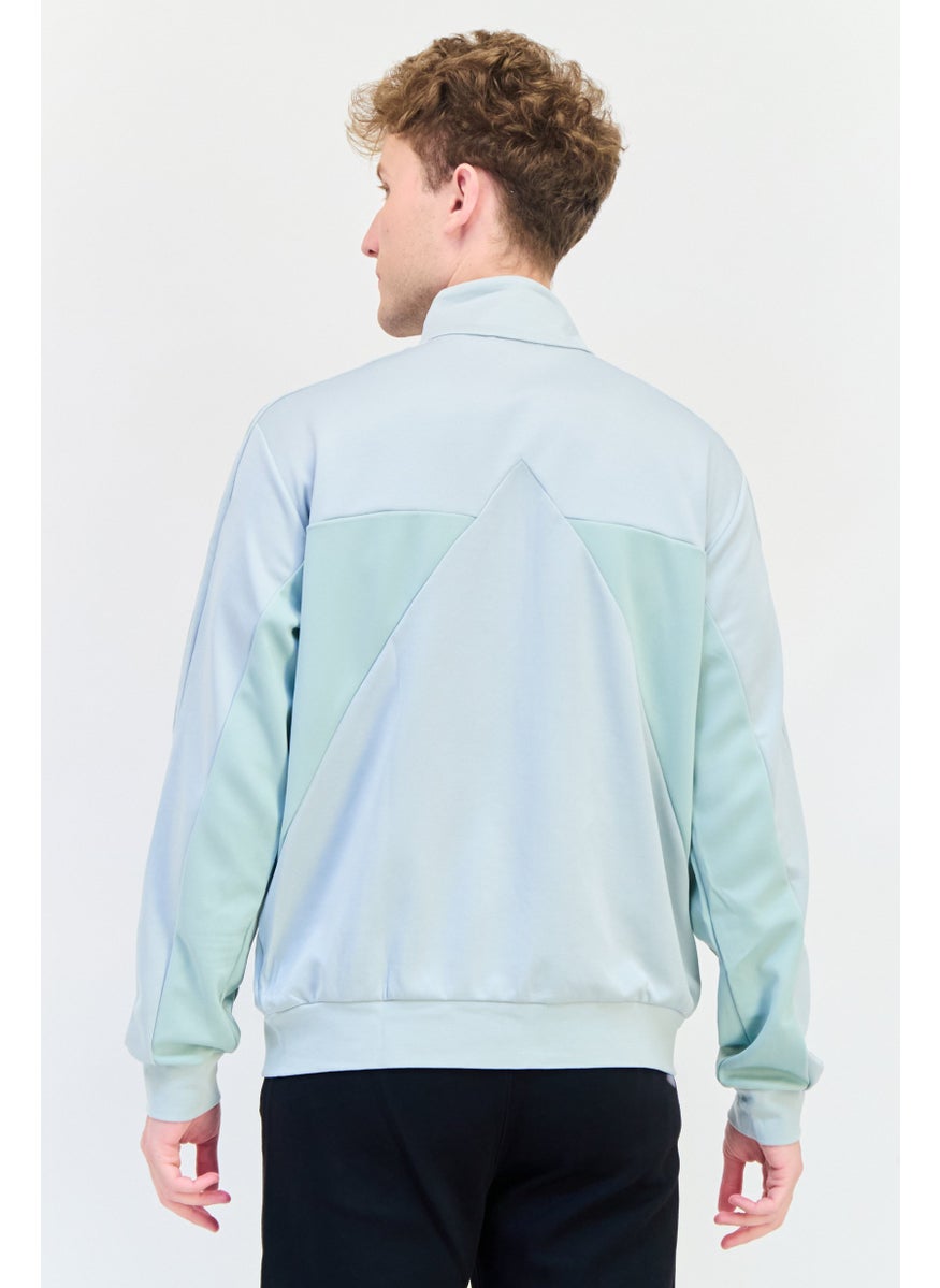 Adidas Men Sportswear Fit Long Sleeve Training Jacket, Light Grey  - Image 3