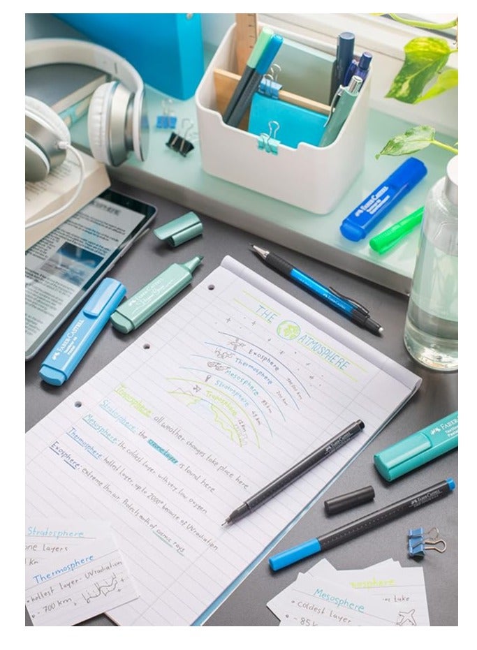 FABER-CASTELL قلم فابر-كاستل جريب رفيع 0.4 مم مجموعة من 20 لون - Image 4