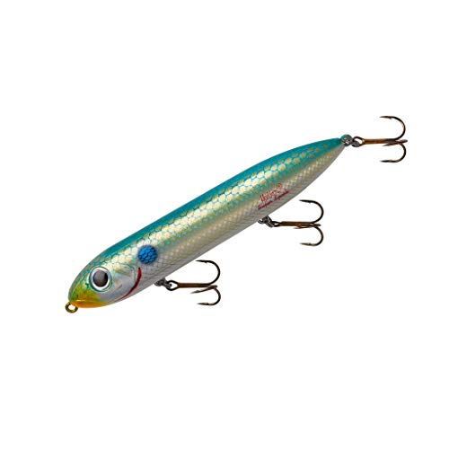 Heddon Super Spook Topwater Fishing Lure for Saltwater and Freshwater, Lake Fork Shad, Super Spook (7/8 oz) - Image 1