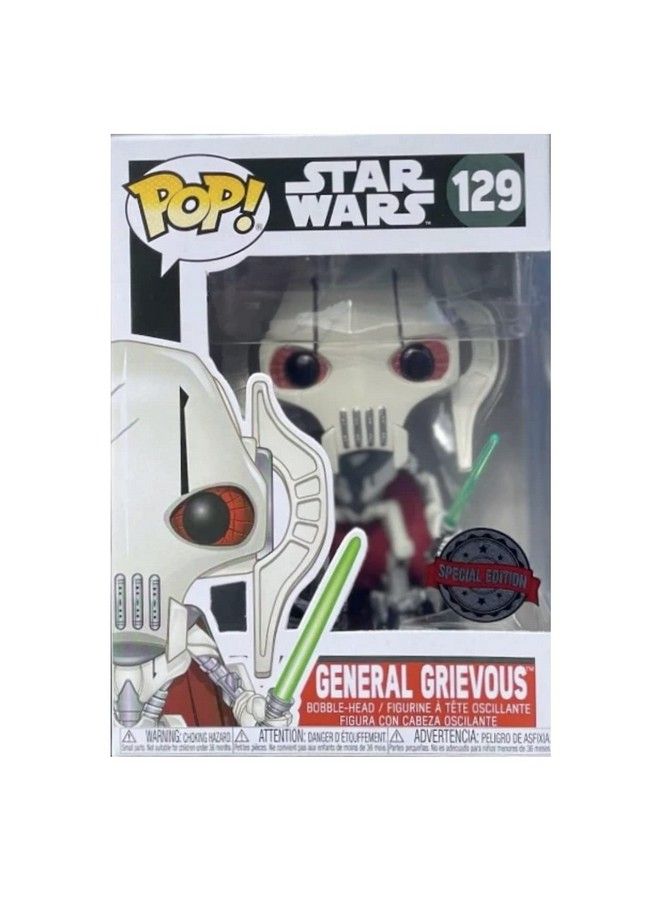 Funko Pop! Funko Star Wars General Grievous Vinyl 129 Exclusive - Image 3