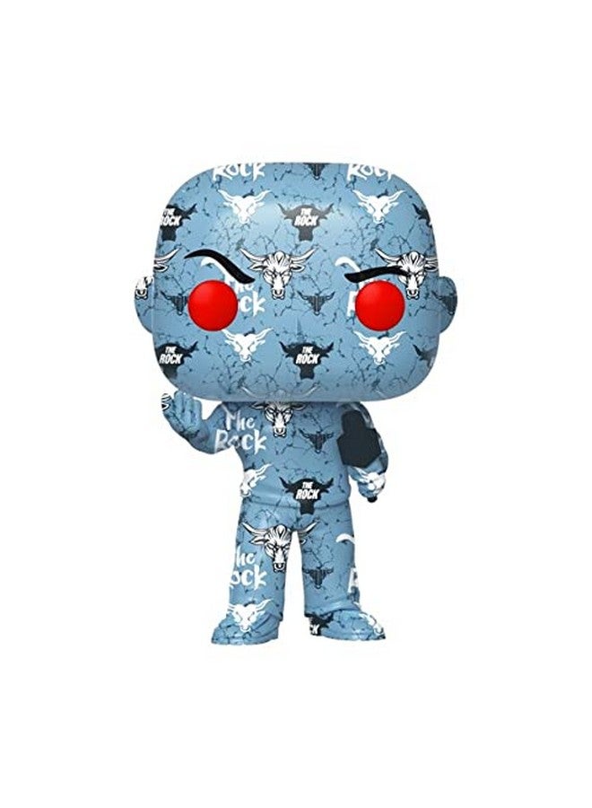 Funko فن سلسلة بوب دبليو دبليو إي ذا روك الحصرية في واقي صلب - Image 1
