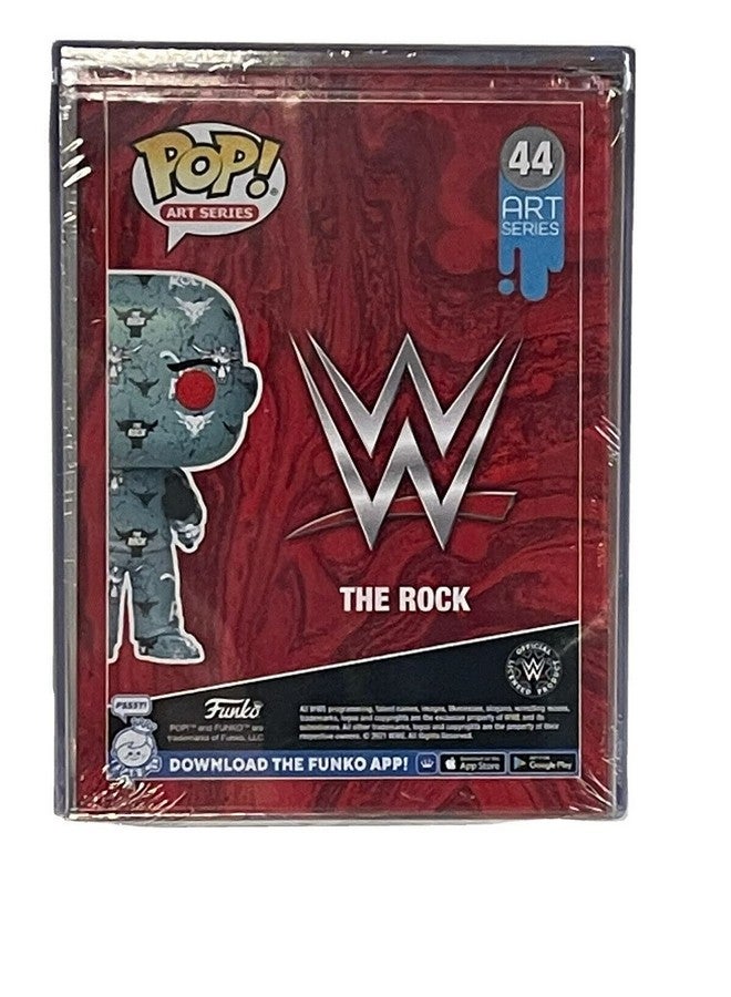 Funko فن سلسلة بوب دبليو دبليو إي ذا روك الحصرية في واقي صلب - Image 3