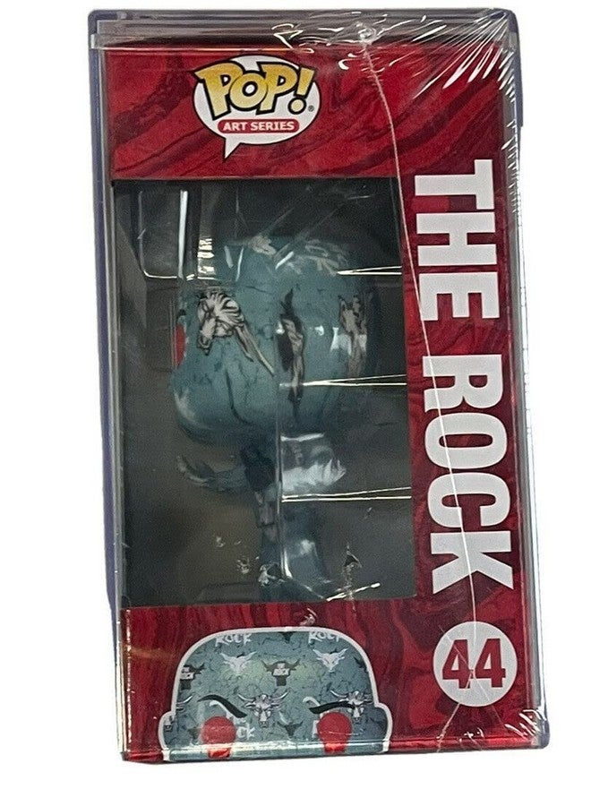 Funko فن سلسلة بوب دبليو دبليو إي ذا روك الحصرية في واقي صلب - Image 4