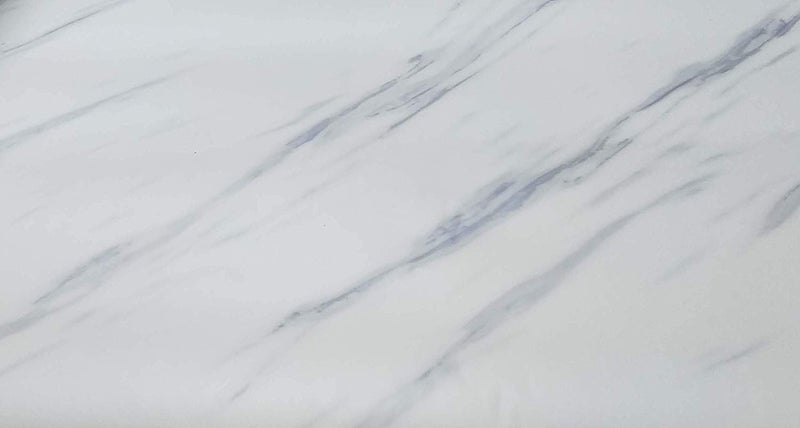 Elton Premium White Marble Matt Furniture Film Interior Film Wallpaper for Cupboard Door, Almirah, Fridge, Tabletop, Wall, Floor, DIY & Other Renovation Projects : 16 X 60 Inch - Image 5