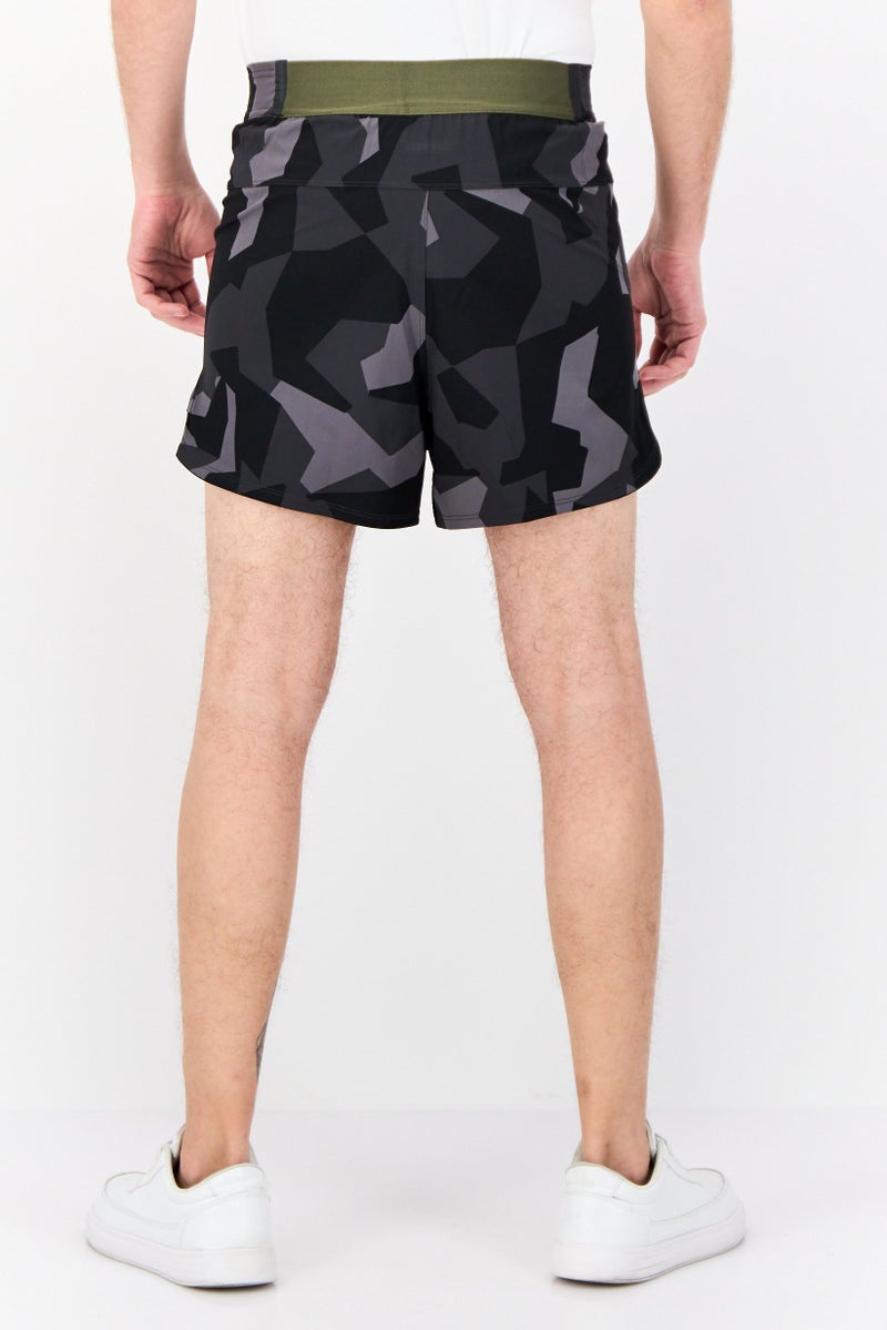 Adidas Men Sportswear Fit Training Shorts, Multicolor - Image 2