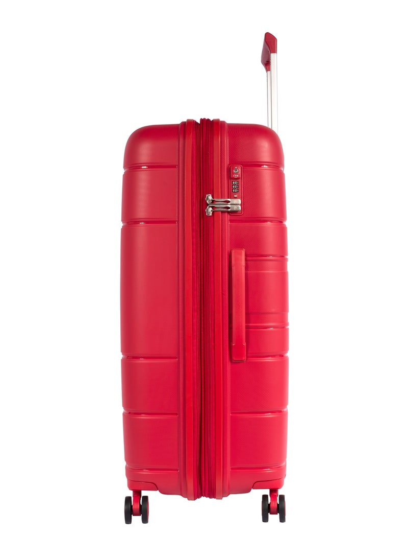 pierre cardin - Pierre Cardin Hardcase Trolley Set of 4-PC86304 Red - Image 1