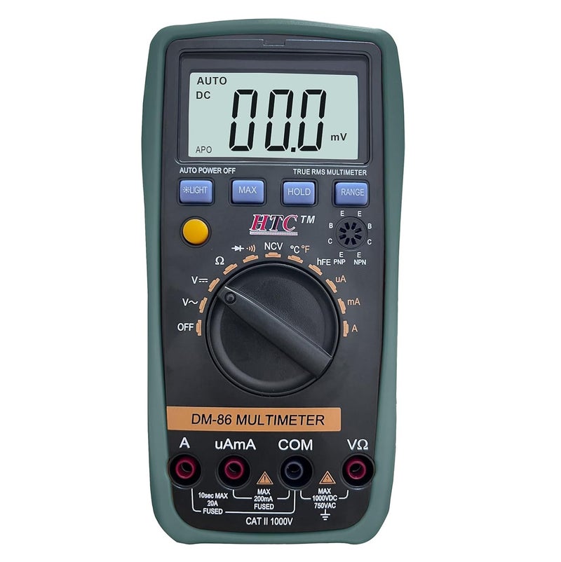 HTC DM 86 Digital Multimeter with Backlight  - Image 1