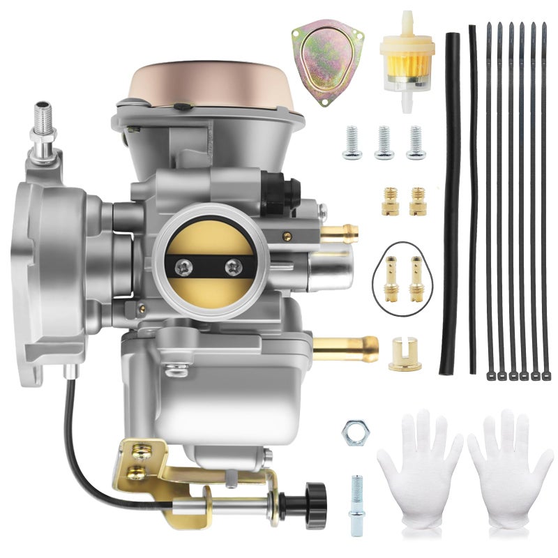 Triumilynn Carburetor Replacement for Suzuki Ozark 250 LTF250 2002-2009, for LTZ250 LTZ 250 Quadsport 250 Carb 2004-2009, 13200-05G01 - Image 1