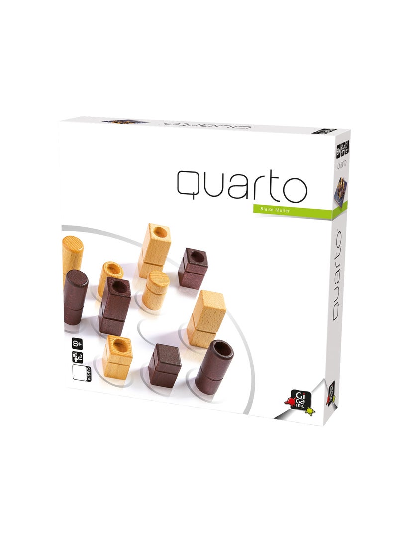 Gigamic Quarto Base Game - Strategy Game - Gigamic - For Ages 8+ - Original - One Size  - Image 2
