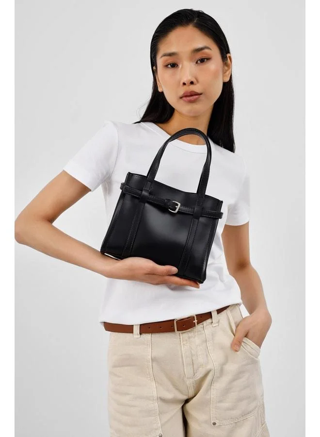 Bliss Chic Hand and Crossbody Bag Black