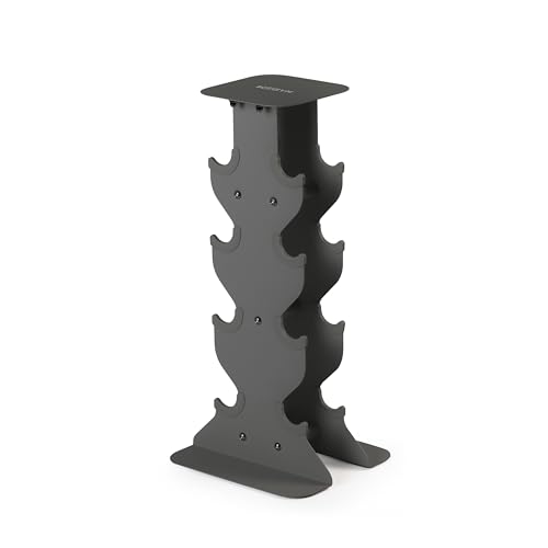 WeGym Dumbbell Racks, Space Saving Solution, Sturdy Cast Iron, Home Workout Storage, Heavy Weights Bearing, Home Strength Training - Image 1