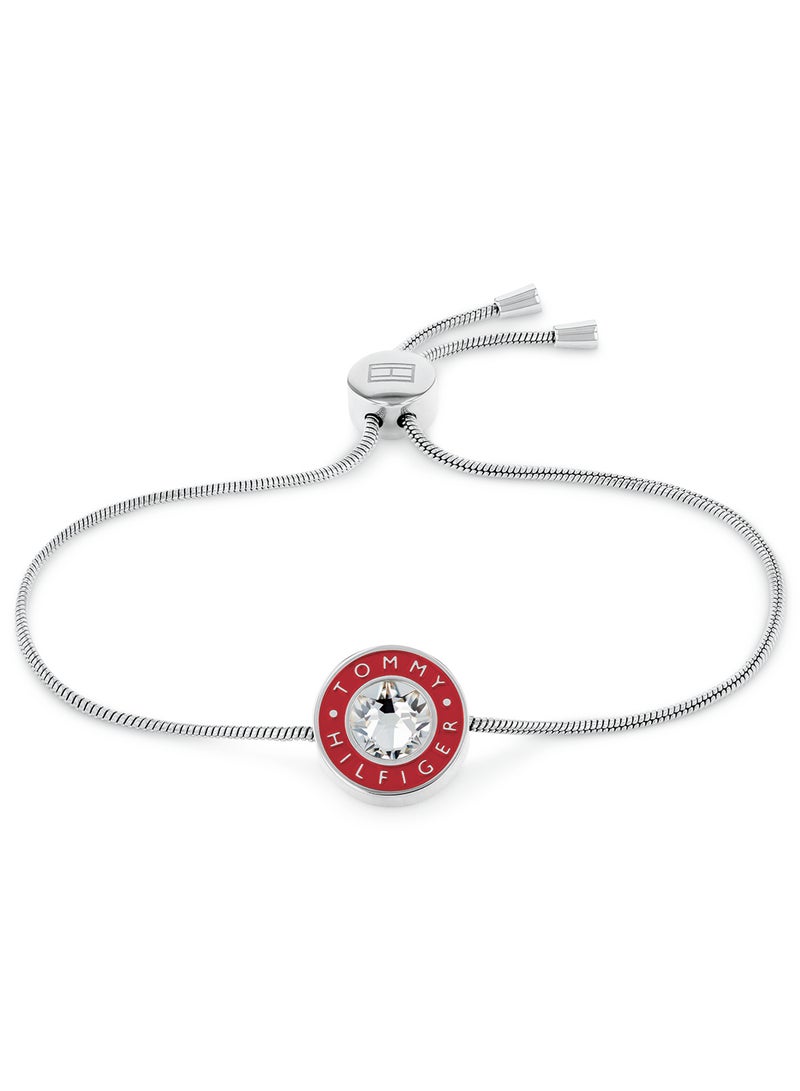 TOMMY HILFIGER سوار سلسلة نسائي مكون من طبقات من المينا - 2780805 - Image 1