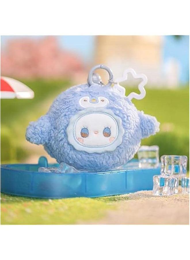 Plush Blind Box, 4 Inches Cute Emma RUA Zoo Series Keychain Collectable Anime Toys for Birthday Gifts(1PC) - Image 3