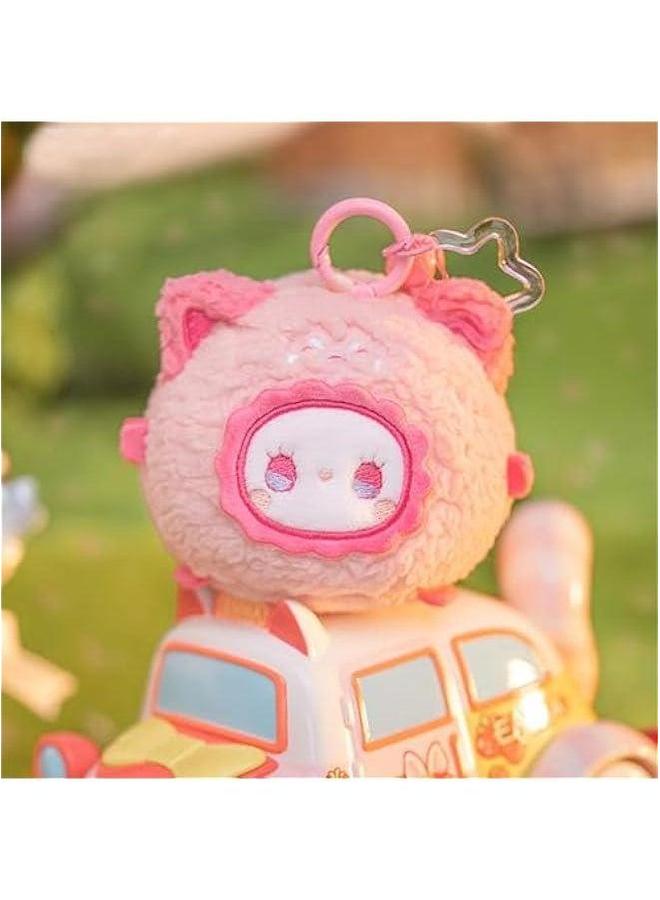 Plush Blind Box, 4 Inches Cute Emma RUA Zoo Series Keychain Collectable Anime Toys for Birthday Gifts(1PC) - Image 5