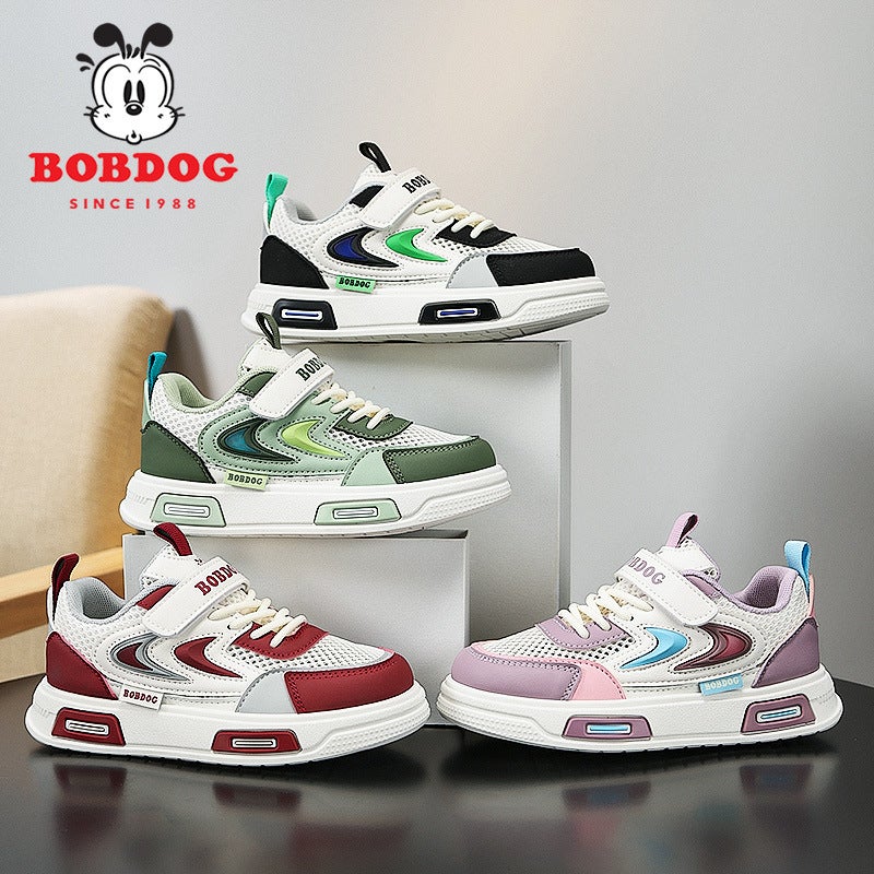 Fujian Children'S Shoes 2025 Single-Layer Cut Out Mesh Boys And Girls Shoes Primary School Students Fashion Casual Shoes - Image 2