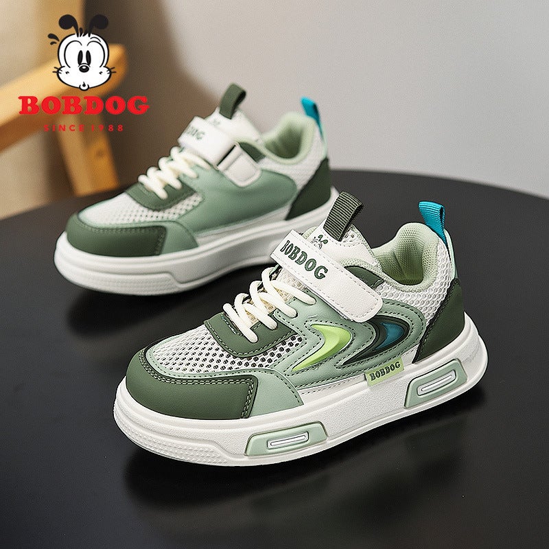 Fujian Children'S Shoes 2025 Single-Layer Cut Out Mesh Boys And Girls Shoes Primary School Students Fashion Casual Shoes - Image 3