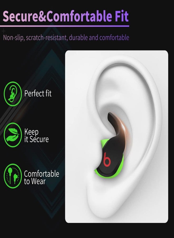WOFRO [5 Pairs] WOFRO Beats Fit Pro Ear Tips Covers Silicone Anti-Slip Protective Ear Covers Skin [Fit in Case] Earbuds Accessories Compatiable with Beats Fit Pro 2021(5 Colors Mixed) - Image 2