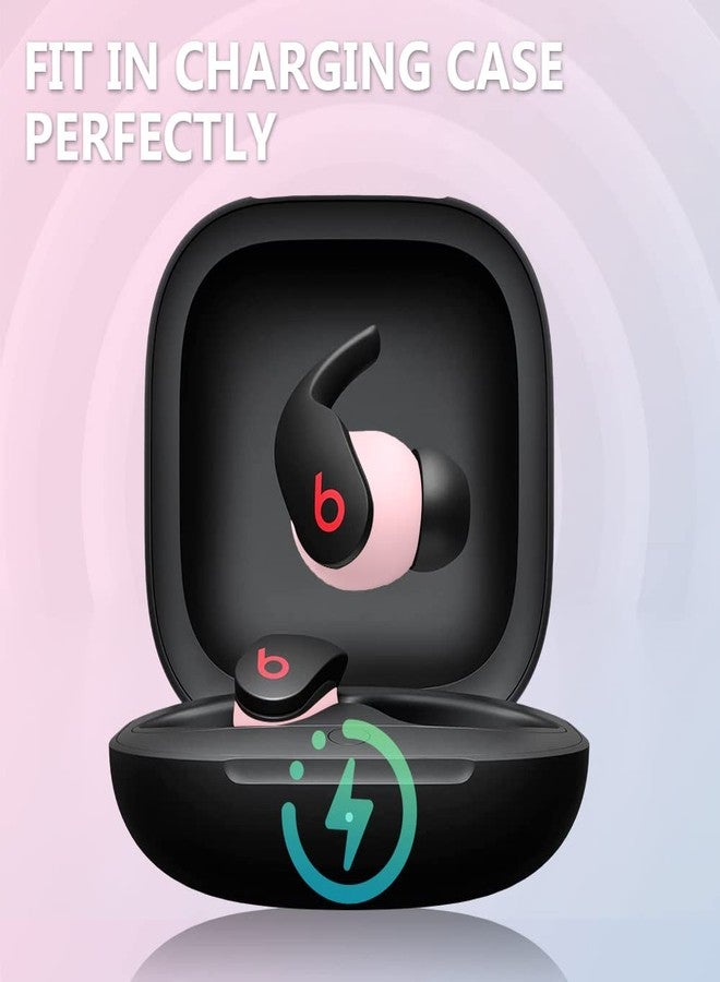 WOFRO [5 Pairs] WOFRO Beats Fit Pro Ear Tips Covers Silicone Anti-Slip Protective Ear Covers Skin [Fit in Case] Earbuds Accessories Compatiable with Beats Fit Pro 2021(5 Colors Mixed) - Image 3