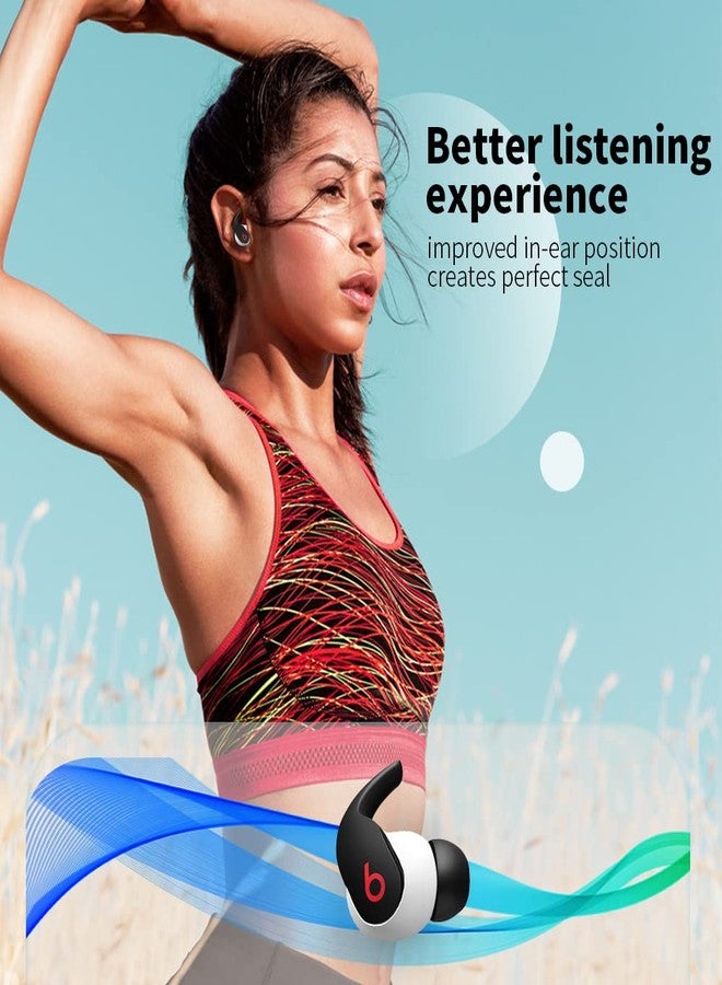 WOFRO [5 Pairs] WOFRO Beats Fit Pro Ear Tips Covers Silicone Anti-Slip Protective Ear Covers Skin [Fit in Case] Earbuds Accessories Compatiable with Beats Fit Pro 2021(5 Colors Mixed) - Image 5