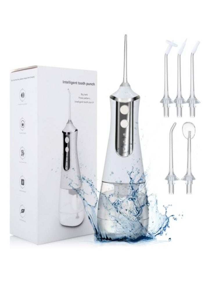 Portable Dental Water Flosser White