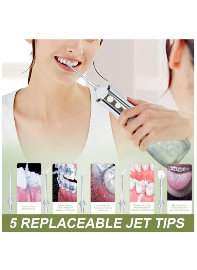 Portable Dental Water Flosser White